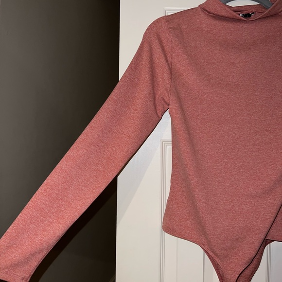 EXPRESS long sleeve thong bodysuit - Picture 4 of 4